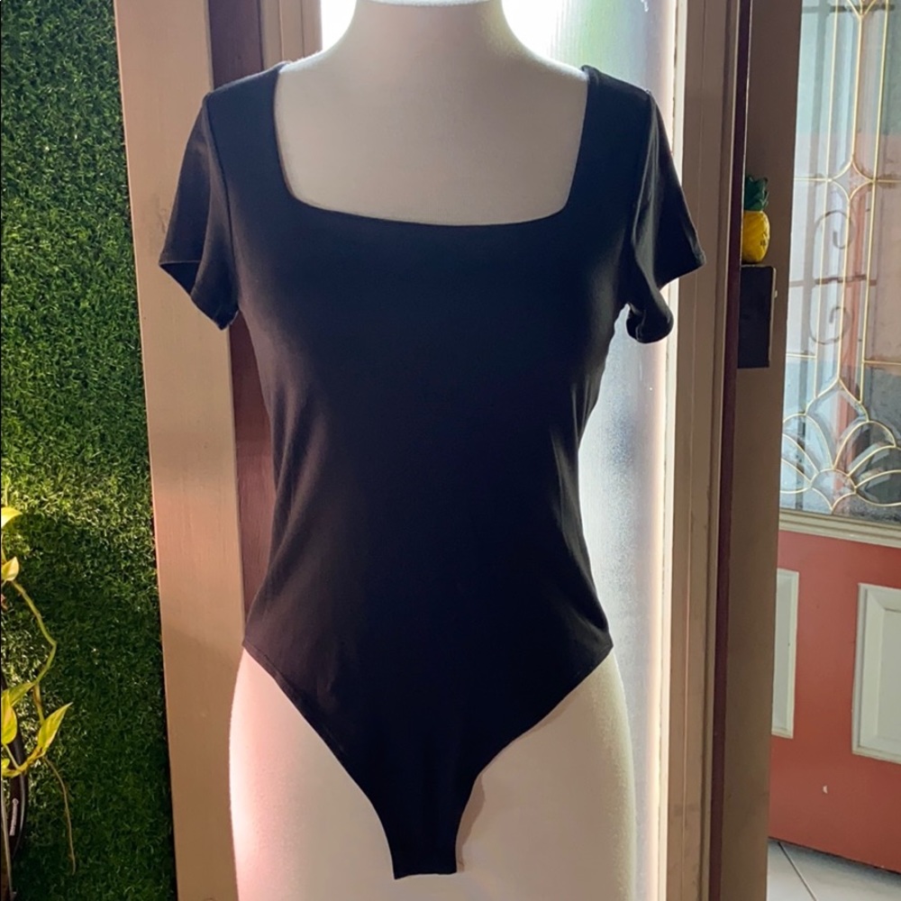 Black Tee Shirt Bodysuit